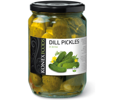 Kosher Dill Pickles Konex 24oz