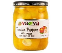 Доматени пиперки пълнени със сирене VaVa 540г / 19oz