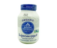 Обезмаслено българско кисело мляко Био White Mountain 0.946л / 32oz