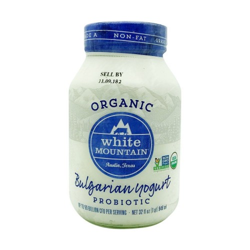Organic Mountain Foods Yogurt 0.946l • / Bulgarian Buy online Non Fat Serdika at White Probiotic 32oz