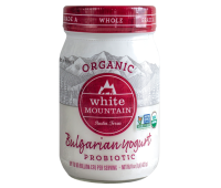 Whole Milk Bulgarian Yogurt Organic Probiotic White Mountain 0.47l / 16oz