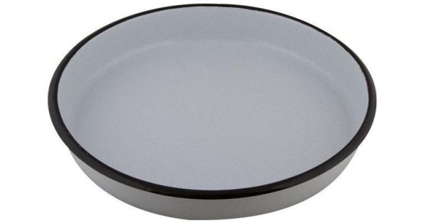 Round Enamel Pan (36 cm), approx. 2 in. deep – Parthenon Foods