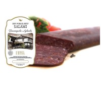 Panagurska Lukanka Pork & Beef Dry Salami Hebros Foods 0.63 lb