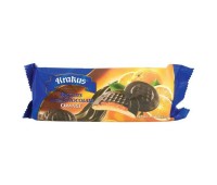 Chocolate Covered Cookies with Orange Filling Krakus 135g / 4.76oz