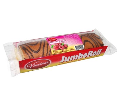 Руло Jumbo с малини Vincinni 300г / 10.5oz